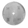 Sierra circular con placas de DIAMANTE POLICRISTALINO para corte de tableros recucbiertos y sin recubrir