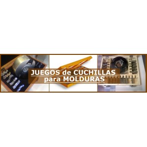 Juegos CUCHILLAS para MOLDURAS
