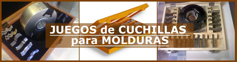 Juegos CUCHILLAS para MOLDURAS