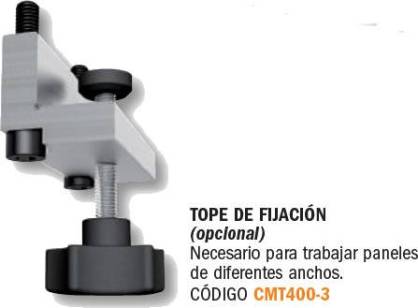 Tope opcional para fijacion de piezas sobre plantilla CMT656
