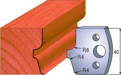 Cuchillas para fresas de redondear madera
