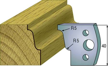 Cuchillas para madera que realiza el marco de puertas de paso