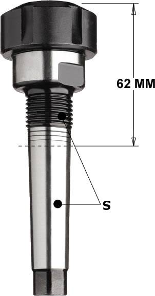 Portaherramientas MK2 para pinzas biconicas