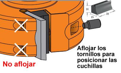 Recomendaciones a la hora de cambiar las cuchillas para madera