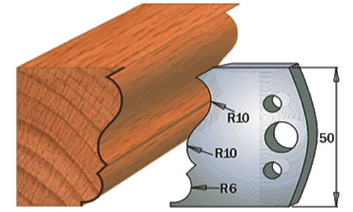 cuchilla madera 690506