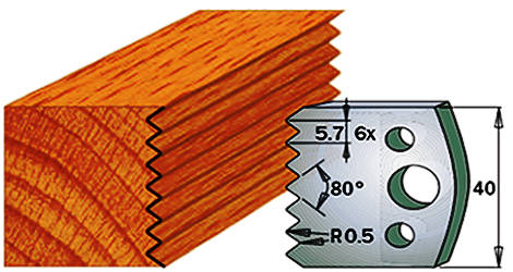 cuchilla madera 690077