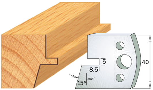 cuchilla madera 690085