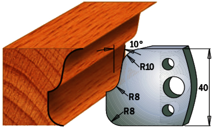 cuchillas moldura madera 690059