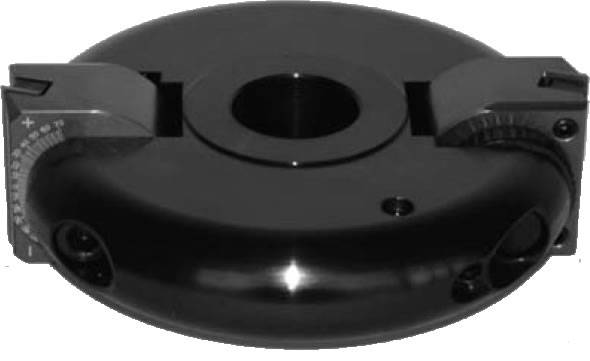 Portacuchillas para biselar inclinable