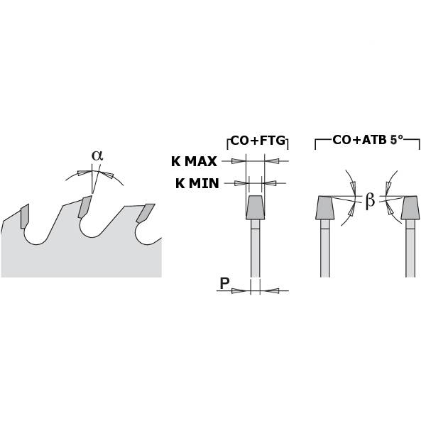 Regulando la altura del incisor se consiguen ranuras de distinta anchura acordes con la anchura del disco principal