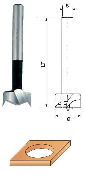 brocas de agujeros de precisión para taladro manual