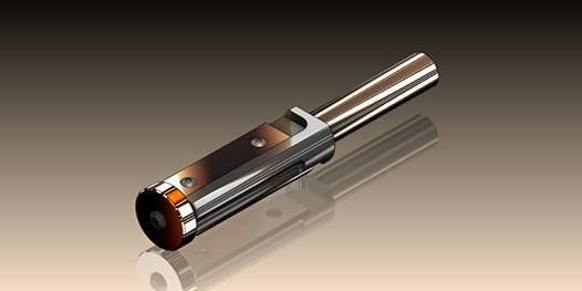 Portacuchillas con cuchillas reversibles con rodamiento inferior