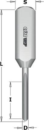 Brocas de md integral para agujeros ciegos en maquinas taladradoras .