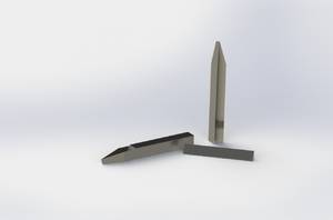 cuchilla para el torneado de maderas en torno copiador